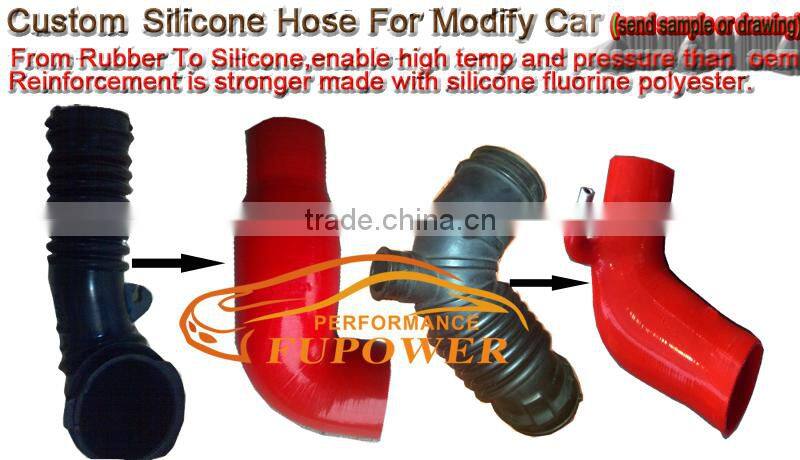 High per Tuning parts INTERCOOLER HOSE for JAGUAR X-TYPE EGR INTERCOOLER HOSE TURBO BOOST SILICONE HOSE PIPE C2S26986 BLACK