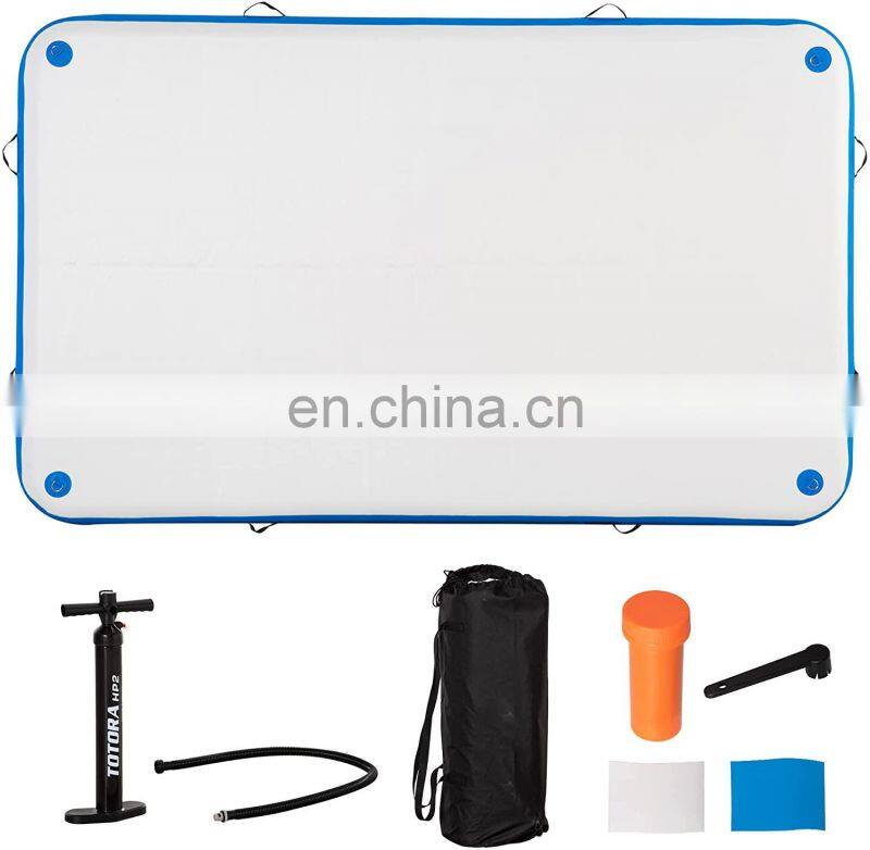 Yacht Dock Inflatable Floating Platform Inflatable Swim Platform Inflatable Water Yoga Mat