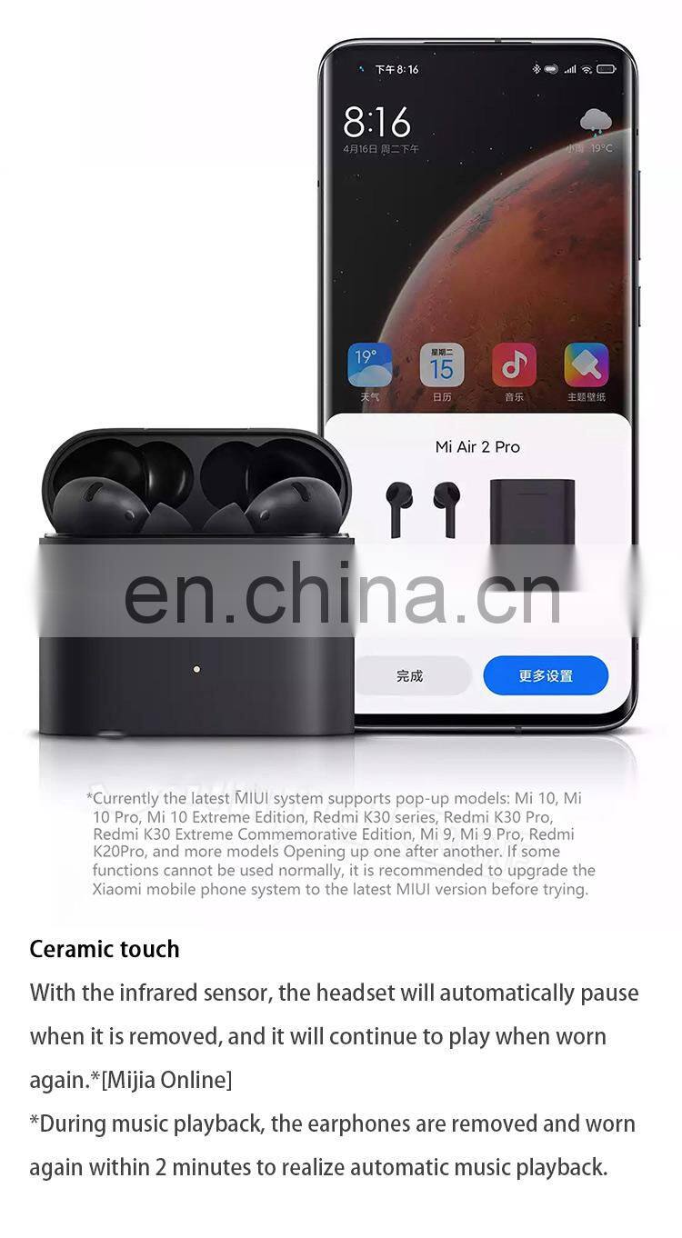 Air 2 Pro sports noise-canceling running earbuds. High-quality wireless earbuds for both ears