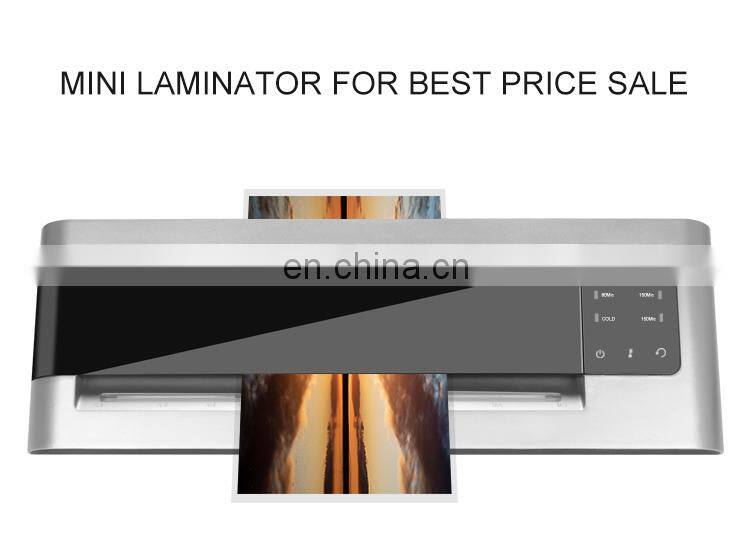 Willing China OL392H2 Office or School Automatic A4 Hot Cold lamination machine Commercial Office Laminator