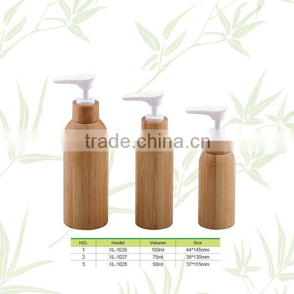 Multifunctional 50ml bamboo lotion bottle with high quality