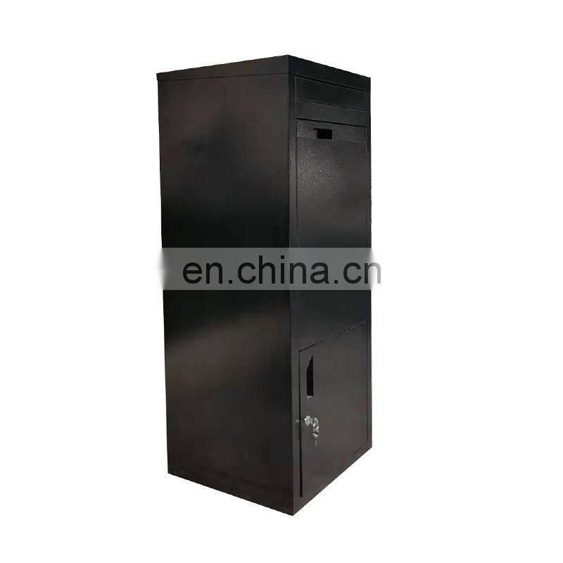 Outdoor Metal Package Stainless Steel Large Smart Parcel Delivery Drop Post