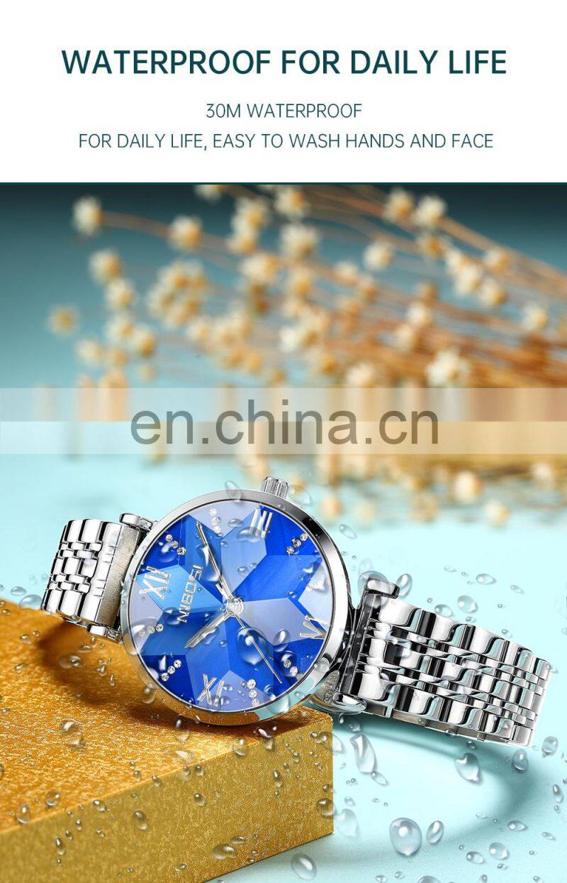 NIBOSI Luxury Women Quartz Watches Ladies Creative Bracelet Wristwatches Female Clock Relogio Feminino Montre 2529