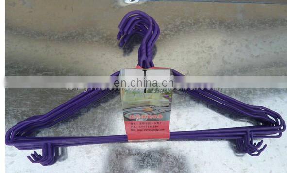 PVC coted wire hanger machine clothes rack machine