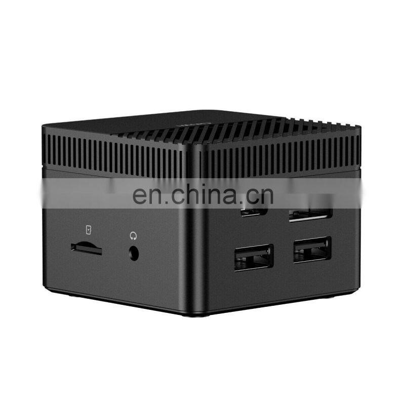 LarkBox World's Smallest 4K Mini PC Intel Celeron J4115 Quad Core 6GB RAM 128GB ROM Win10 Desktop Computer HD MI USB-C