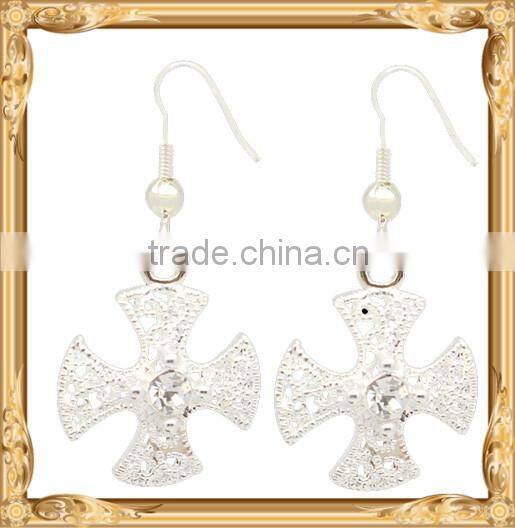 Newest design fashion earrings gold/geometric wooden earring