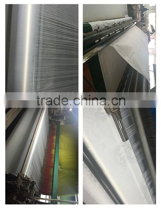 The cheapest white hotel stripes fabric