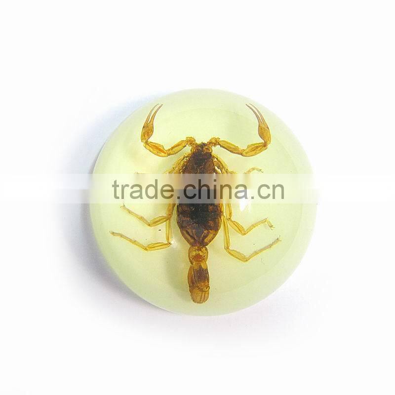 Promotional gifts clear semicircle crystal desktop ornament