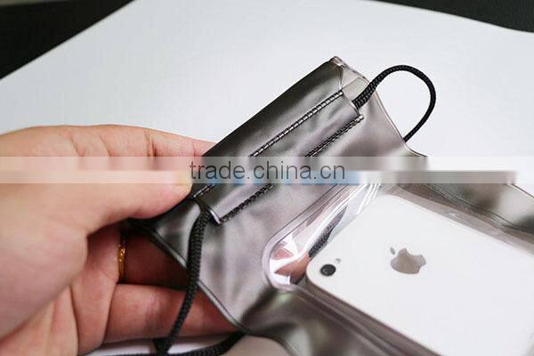 New products 2016 waterproof bag for iphone 6, pvc waterproof bag