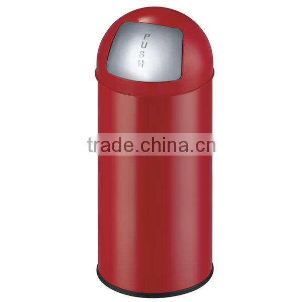 35 Liter waste bin with push cover