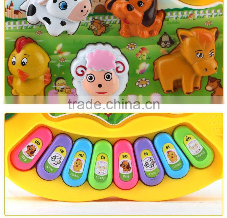 2014 new product animal music toy mini piano electronic keyboard