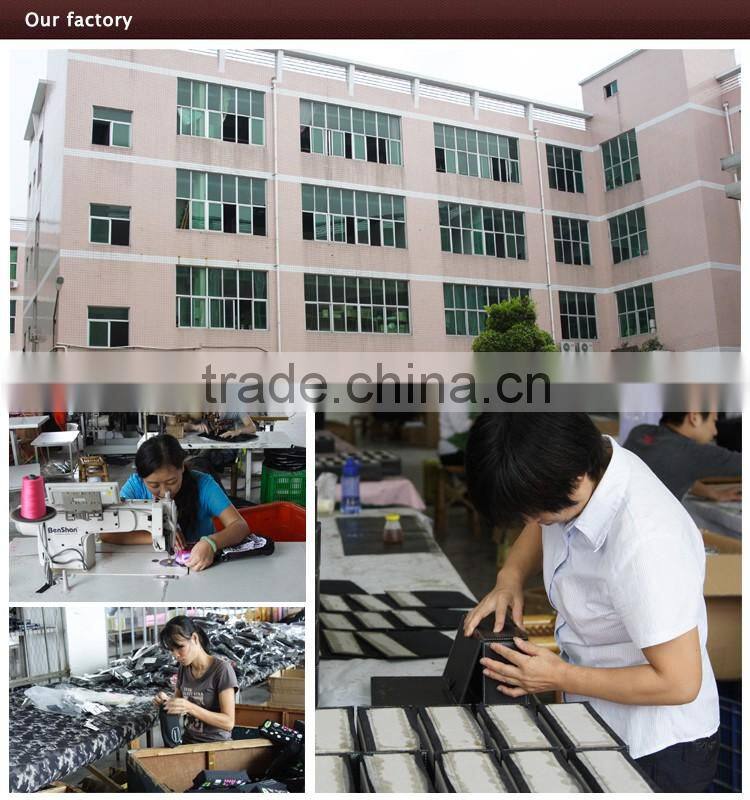 Luxury PU leather wrist watch case with cushion