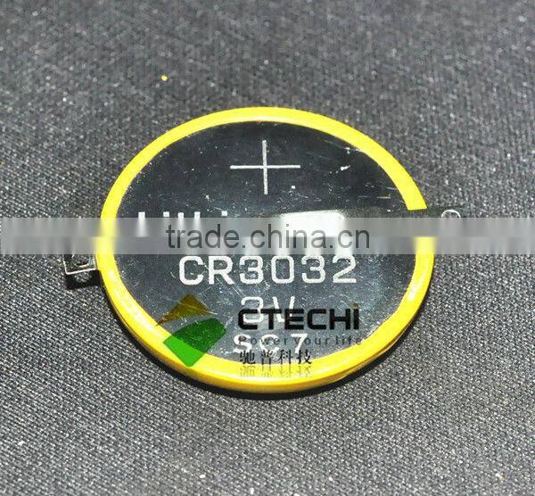 lithium button cell battery cr3032 3v