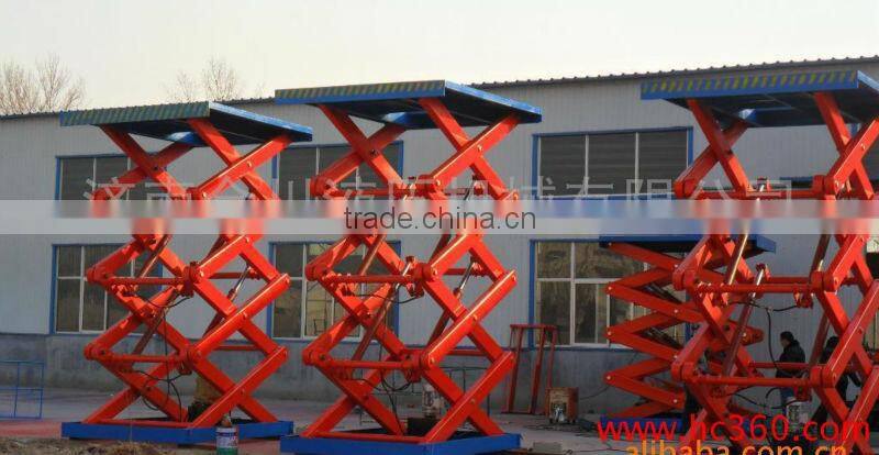 8 Meters hydraulic scissor lift table