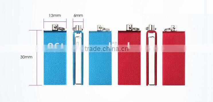 Mini Pen Drive with USB 2.0 High Speed swivel USB Flash Drives for Promotion Gift