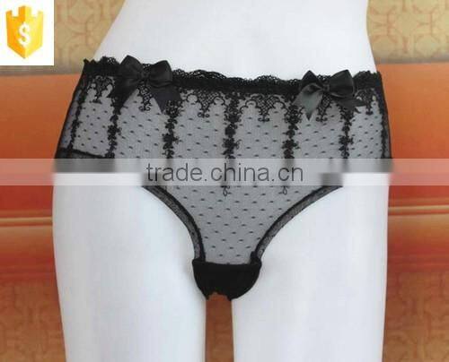 2016 sexy modern transparent rattan pattern bra panty sets for women