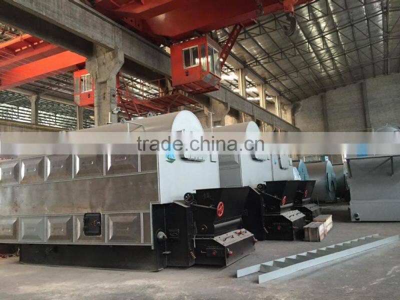Fixed Grate 1000kg Biomass Wood Steam Boiler
