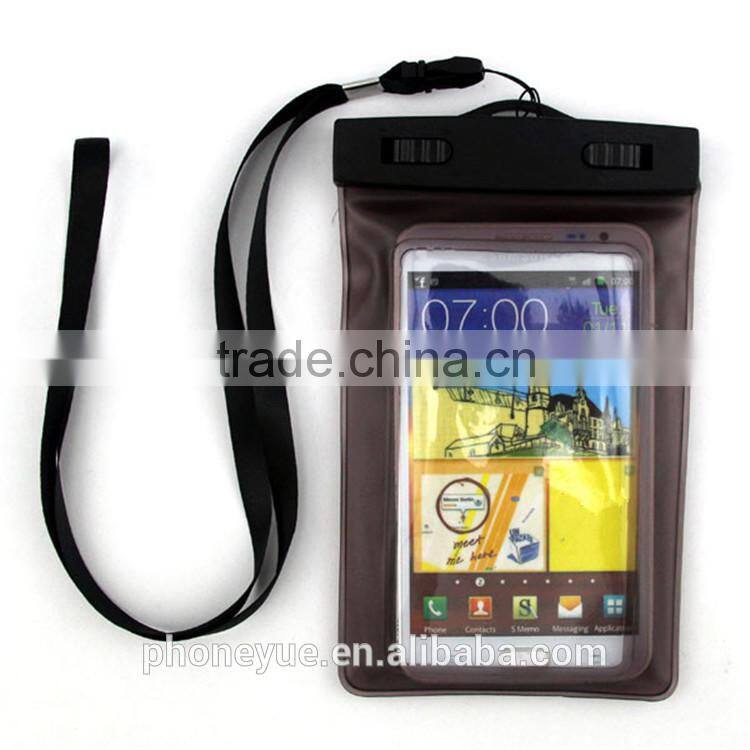bigger size clear waterproof underwater pouch dry bag case for samsung a7
