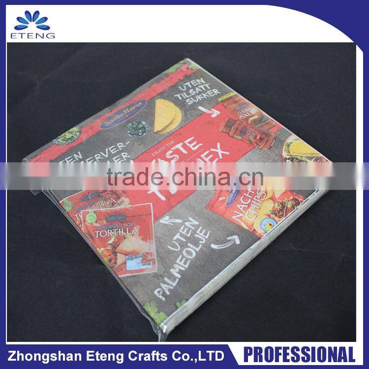 Wholesale gifts thick paper napkins with made your own logo