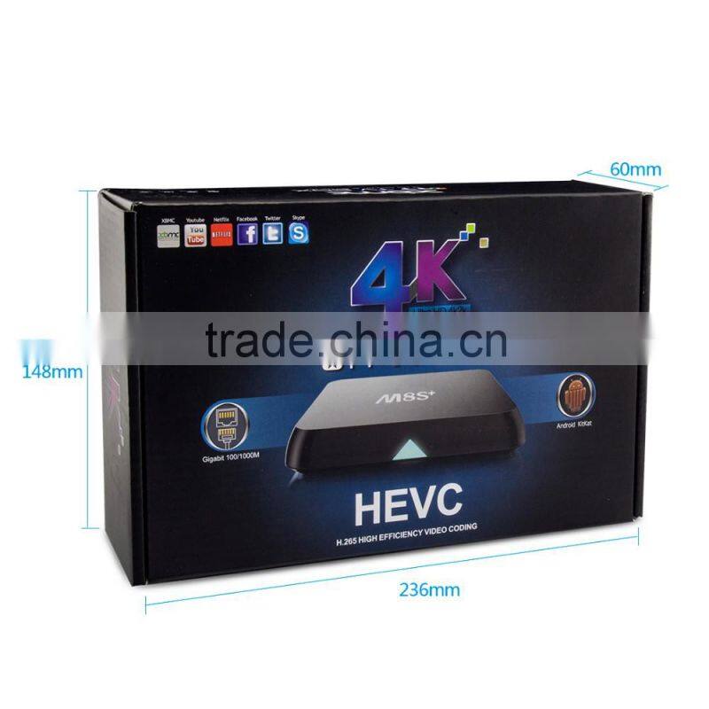 vensmile m8s plus android tv box m8s plus m8s android 5.1 amlogic s812 m8s plus android tv box 2gb ram