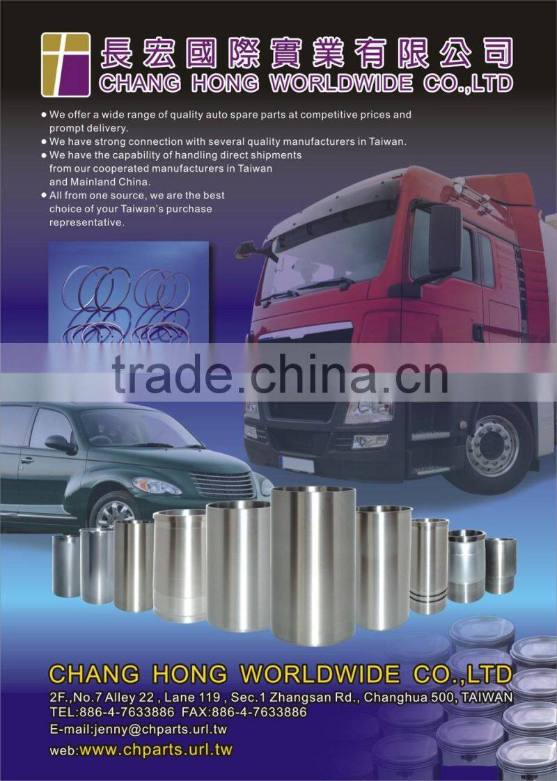 4D34T for Mitsubishi auto diesel engine parts cylinder liner