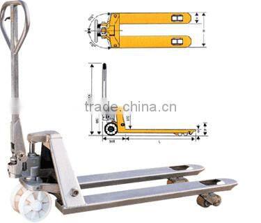 High quality ce 2.5 ton hand pallet truck, 3 ton pallet truck wholesale
