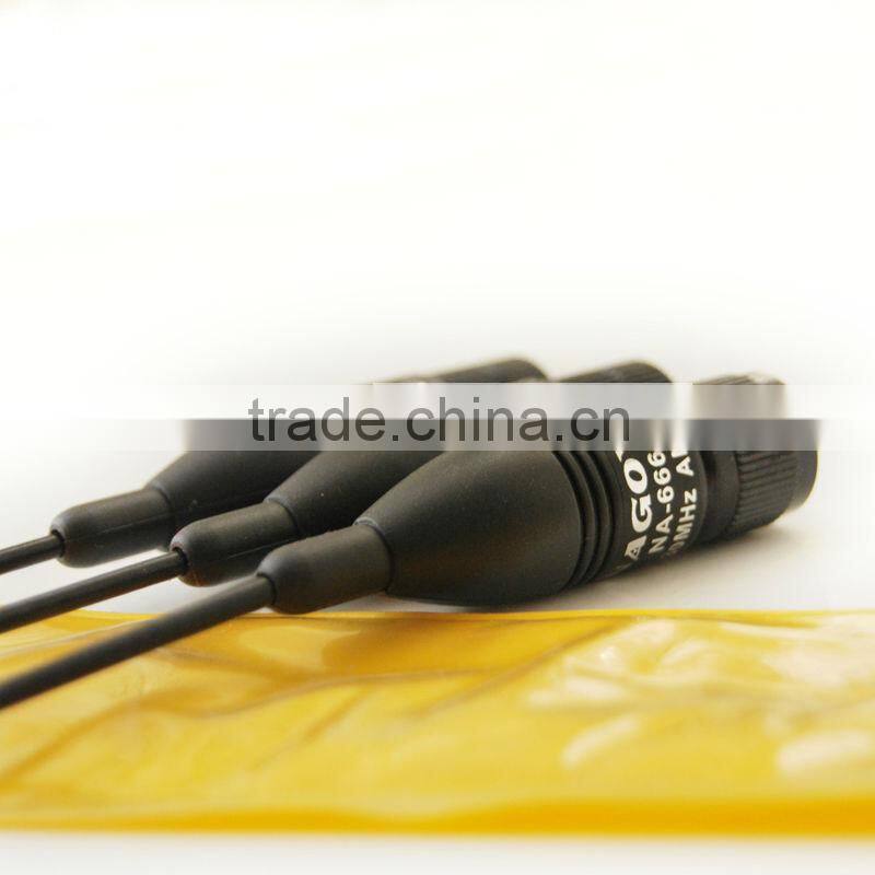 Free sample NA-666 handy vhf/uhf radio talkie antenna