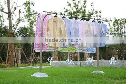 Assembled clothes hanger