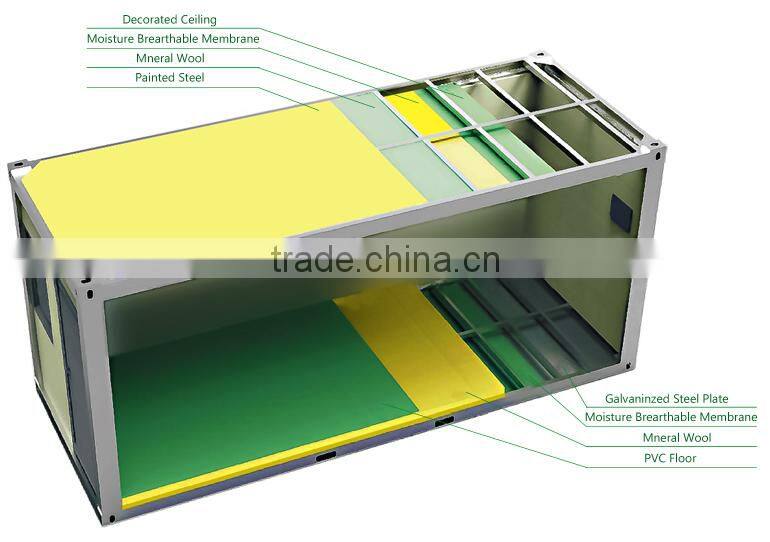 YULI BRAND Flat pack container house