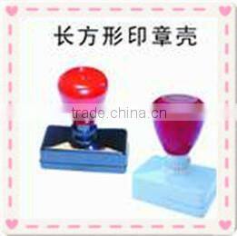 2015 Alibaba China Custom Rubber Stamp Materials Office Stamp Rubber Stamp holder/plastic handle stamps