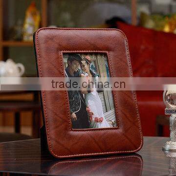 High Quality New Fantastic Beautiful Design Leather Promotion Picture Frame