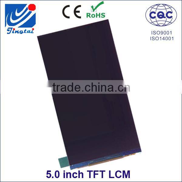 China low price 5 inch tft mobile phone lcd screen with HX8394F driver IC