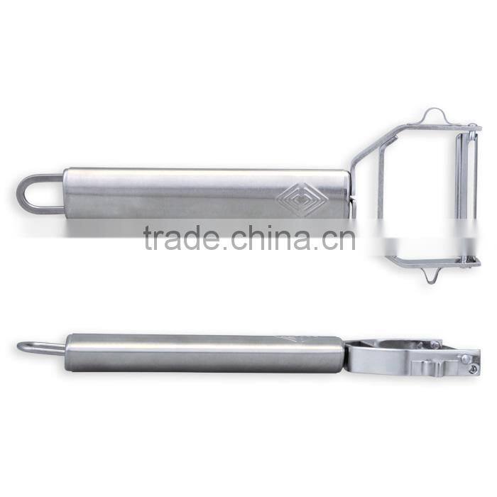 S/S 17.5*6.5*1.5 Hot sale kitchen tools stainless steel peeler/potato peeler/apple peeler/fruit peeler slicer