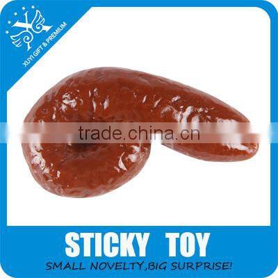 Sticky toy tpr squishy dog shit cheap shit promotional gift and toys