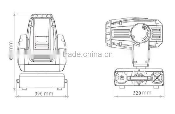 90W LED moving head light