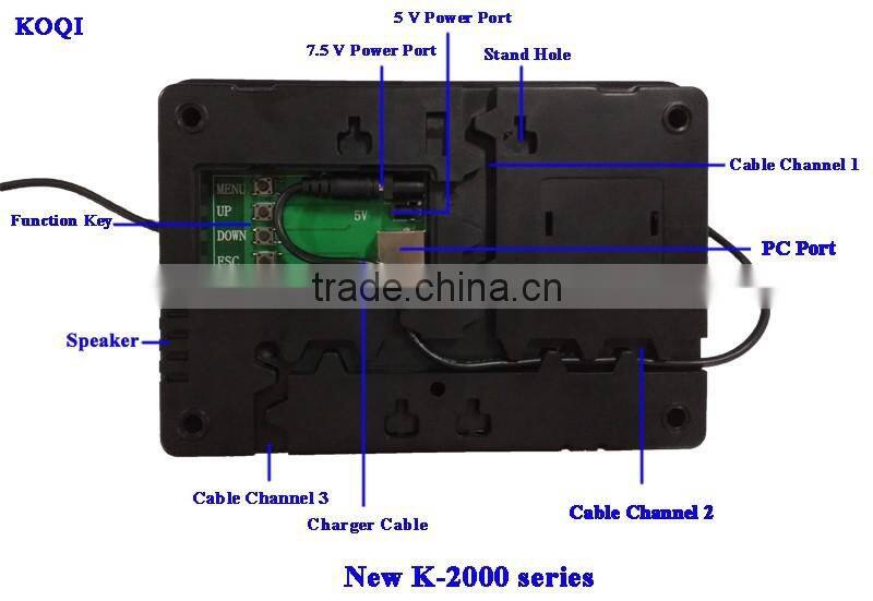 Restaurant transmitter and receiver wireless pager system K-2000AT+H3