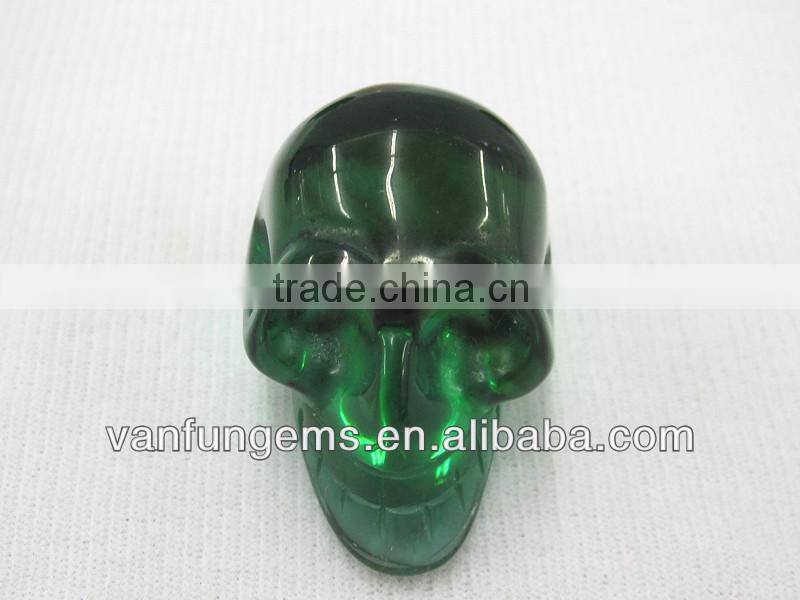 Wholesale Natural Labradorite Carving Skull
