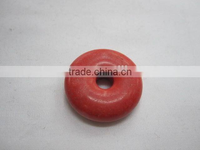 Synthetic coral gemstone carving for jewellery decoration