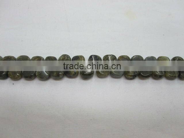 Gemstones Labradorite 15mm Rough Coins Raw Natural Gemstone Beads
