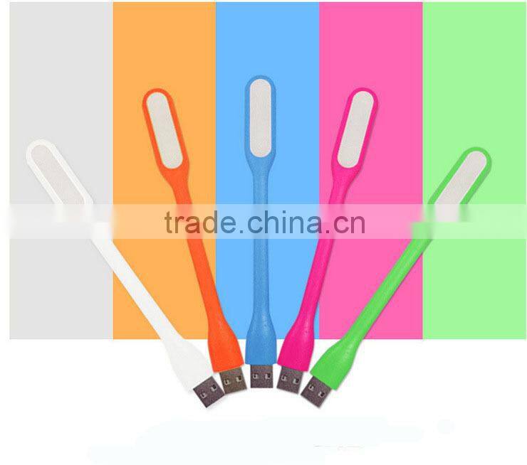Portable USB LED Light Bendable Mini Lamp USB Port PC Power Bank Partner Computer Tablet PC
