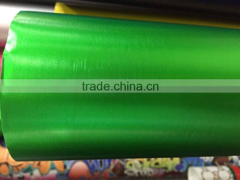 Best selling chrome brushed 1.52*20m with air bubble free