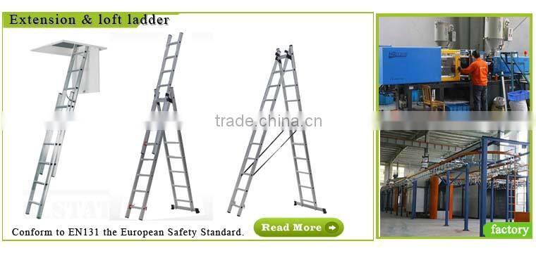 6 steps aluminum ladder for housework