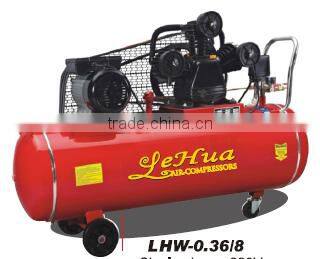 300L 5.5HP 950RPM 8Bar 80mm*2 Cylinder italy air compressor