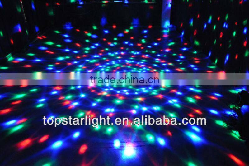 led crystal magic ball light 3pcs x1 w led magic ball light