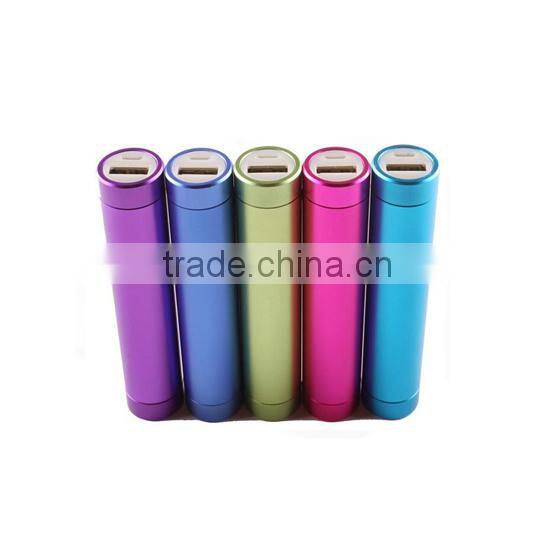 Wholesale Best mini aluminum 2600mah power bank with real capacity