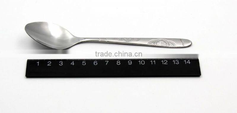 LBY promotional stainless steel 18-10 coffee spoon