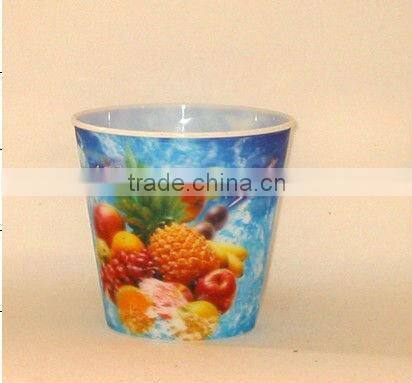 hot sale 3D lenticular plastic reusable popcorn bucket