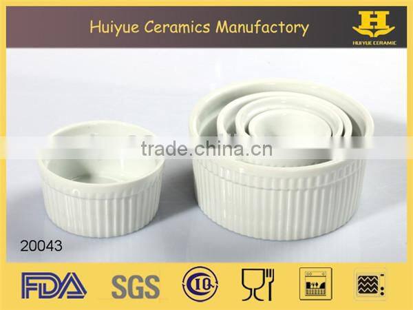 Ceramic cake ramekin