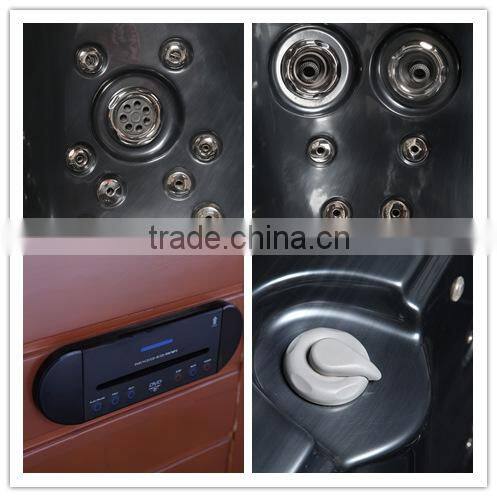 2013 new product made in china 3 person acrylic j-spato outdoor swim whirlpool spa