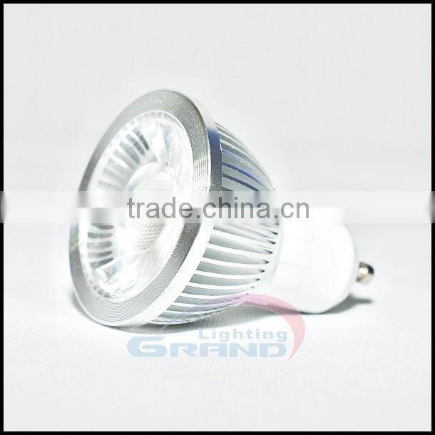 China Factory WW/NW/PW gu10 5w cob led spotlight